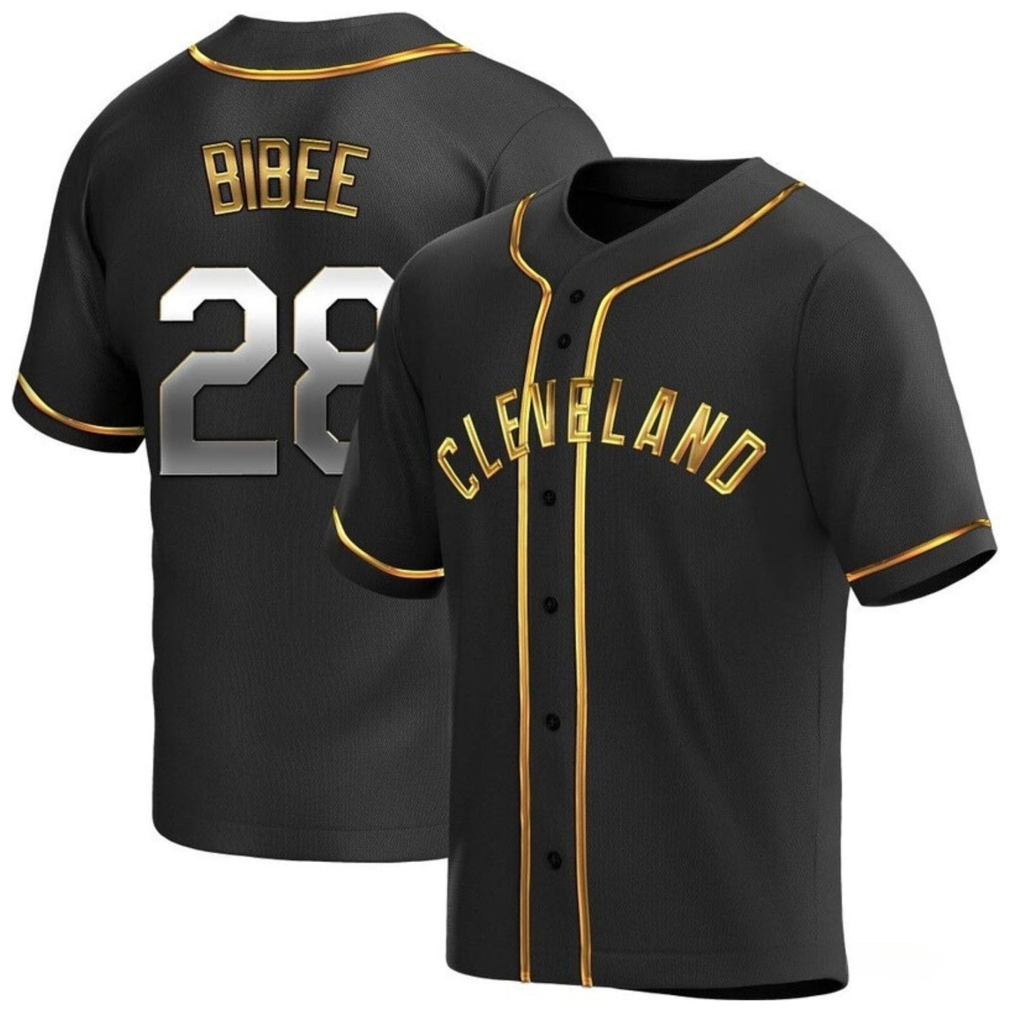 Tanner Bibee Cleveland Guardians 28 Jersey