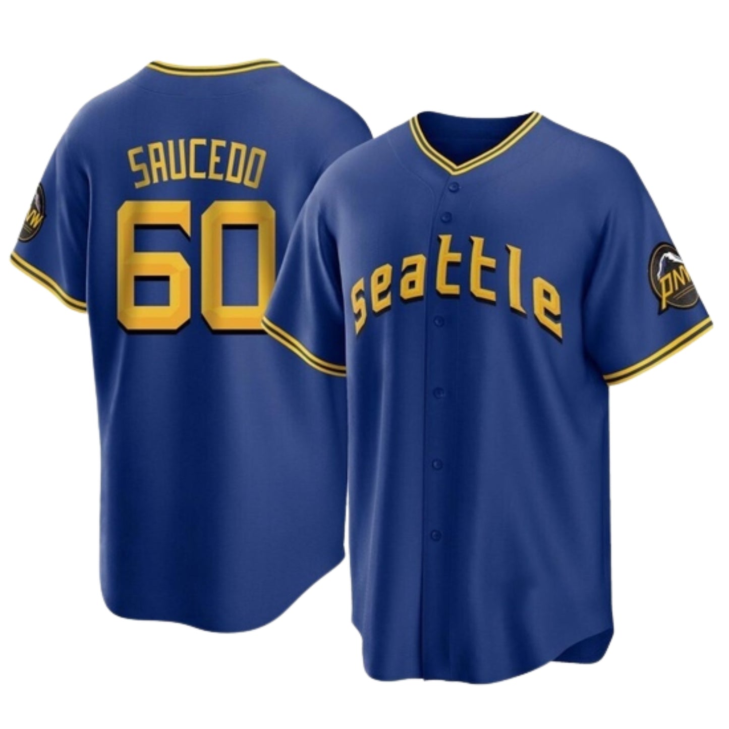 Tayler Saucedo Seattle Mariners 60 Jersey