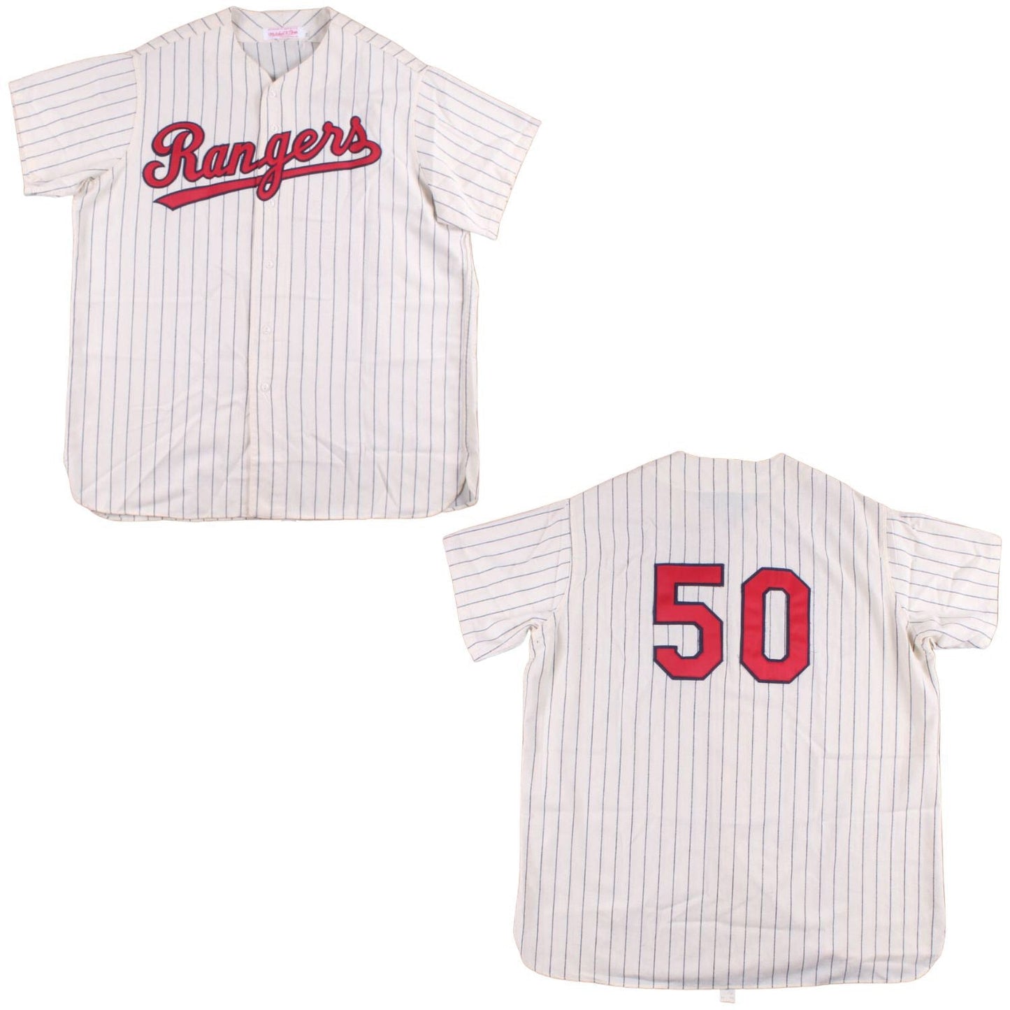 Tom Henke Texas Rangers 50 Jersey