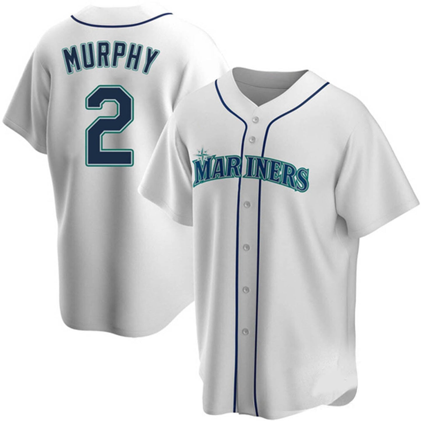 Tom Murphy Seattle Mariners 2 Jersey