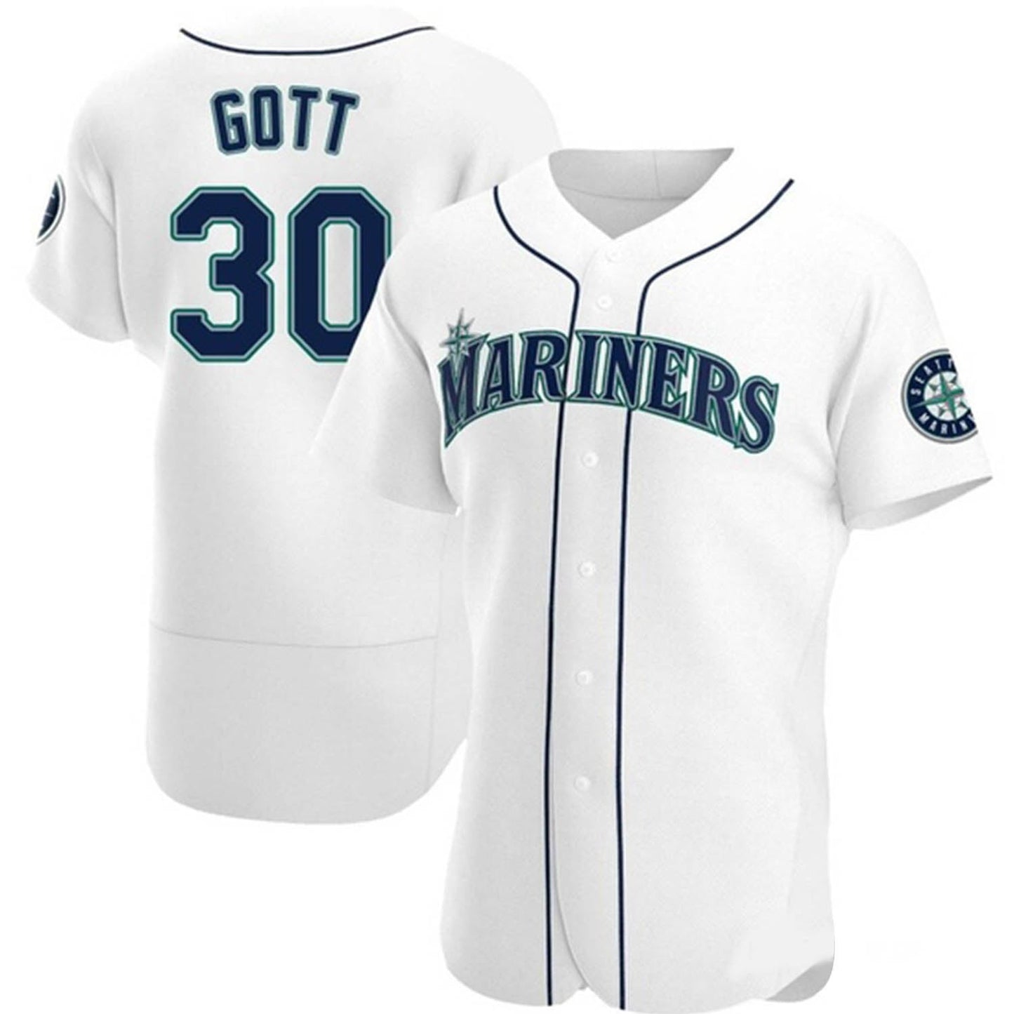 Trevor Gott Seattle Mariners 30 Jersey