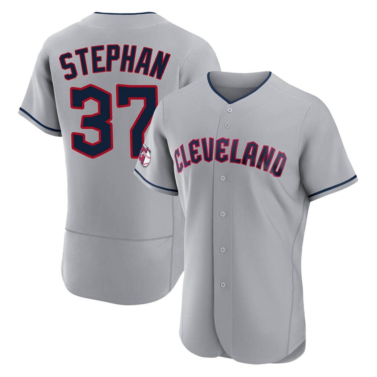 Trevor Stephan Cleveland Indians 37 Jersey