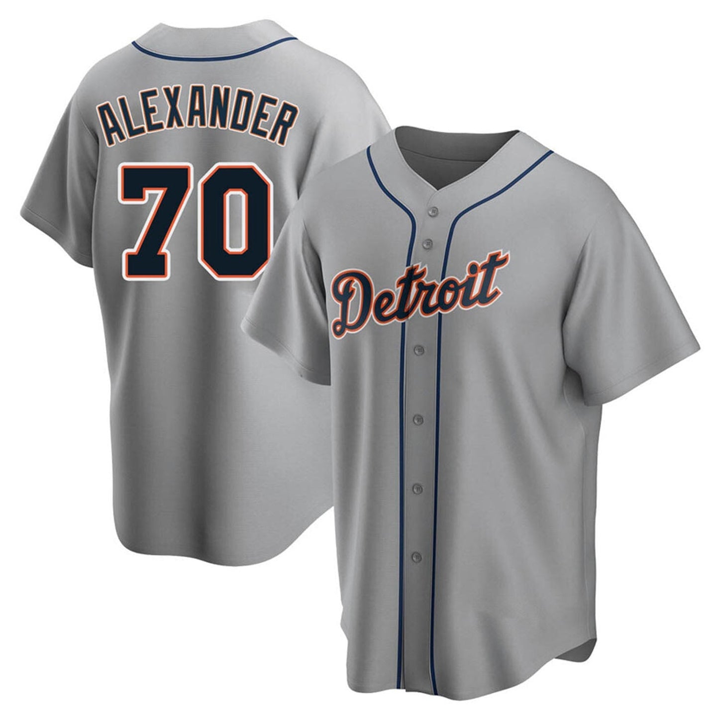 Tyler Alexander Detroit Tigers 70 Jersey
