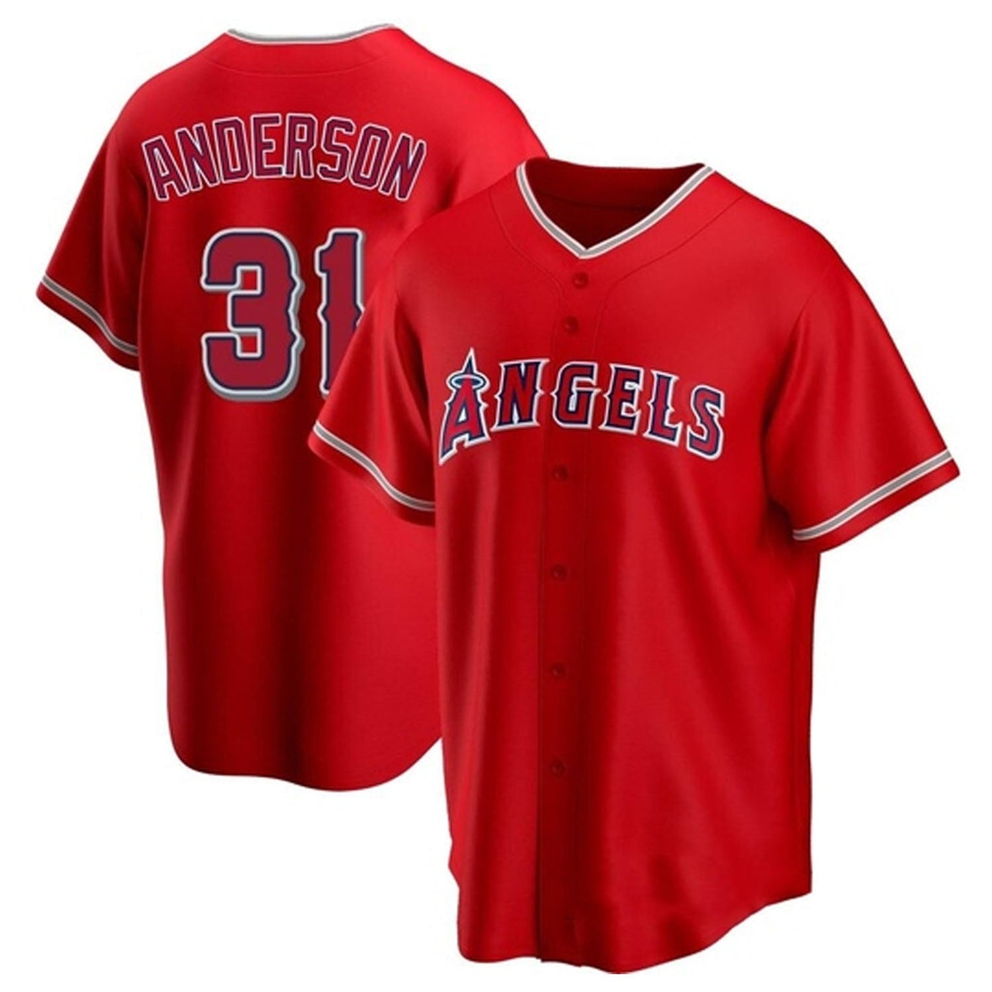 Tyler Anderson Los Angeles Angels 31 Jersey