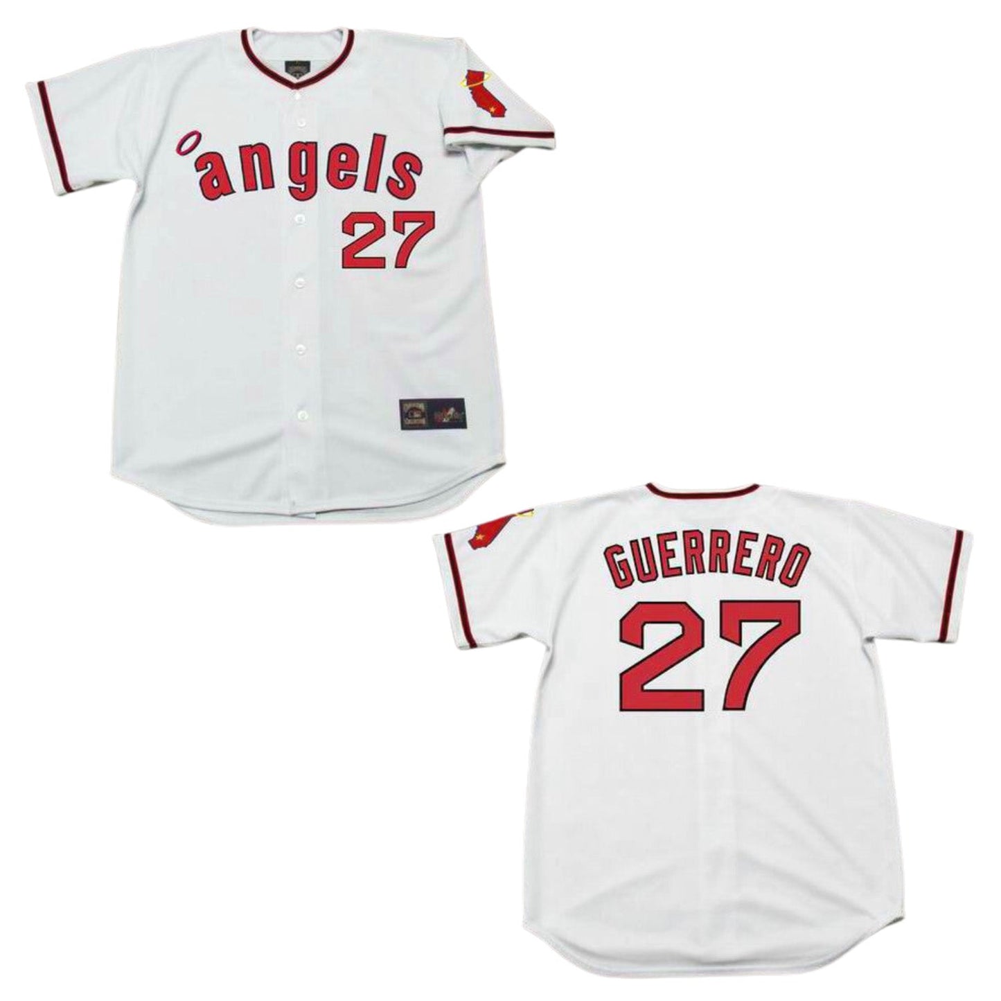 Vladimir Guerrero California Angels 27 Jersey