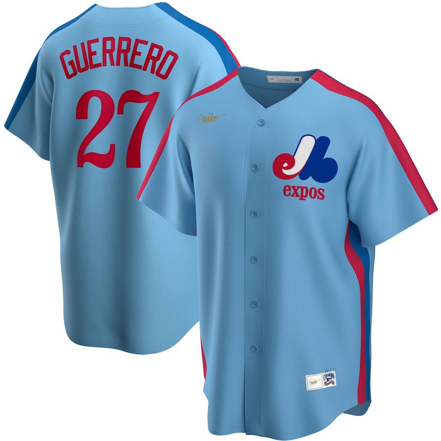 Vladimir Guerrero Montreal Expos 27 Jersey