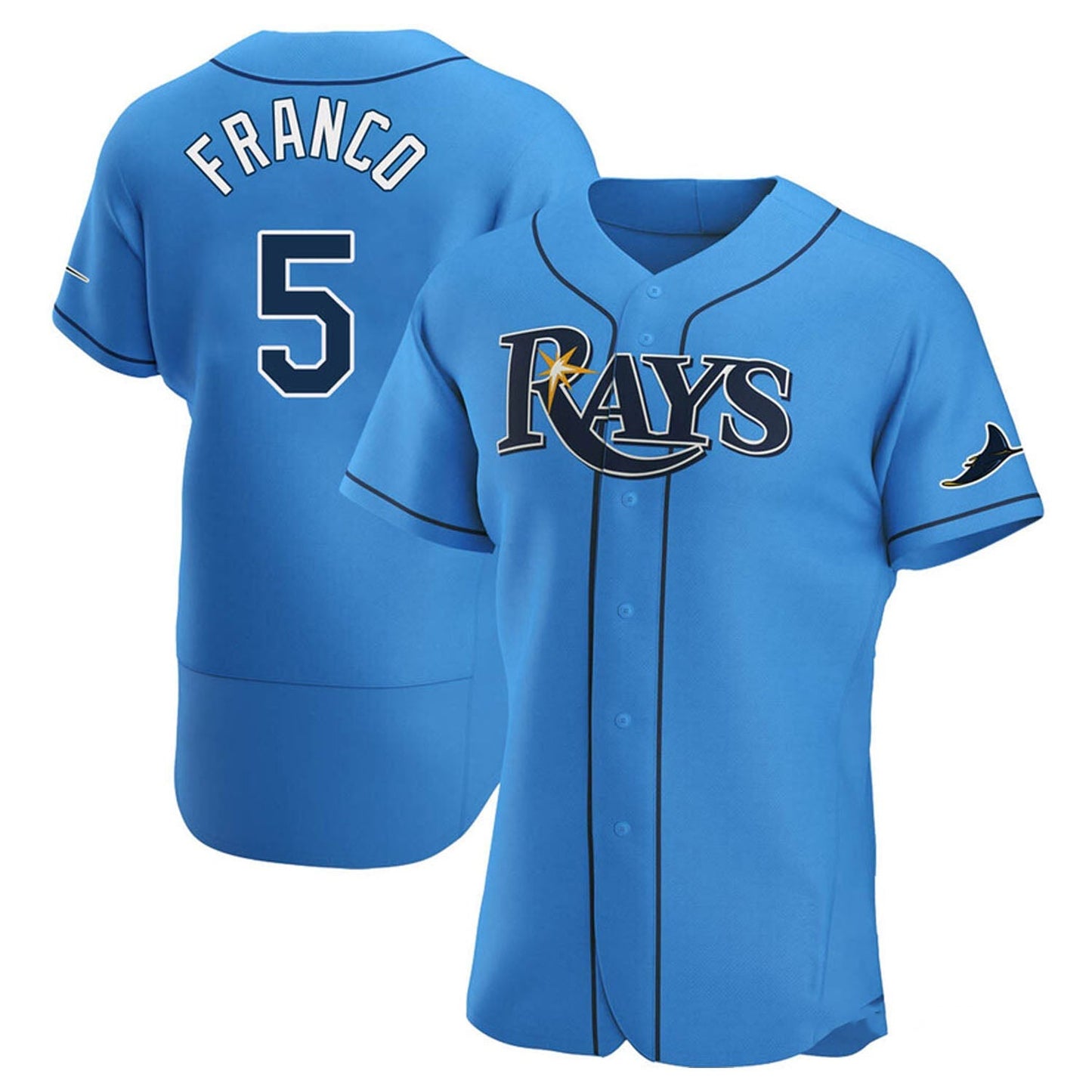 Wander Franco Tampa Bay Rays 5 Jersey