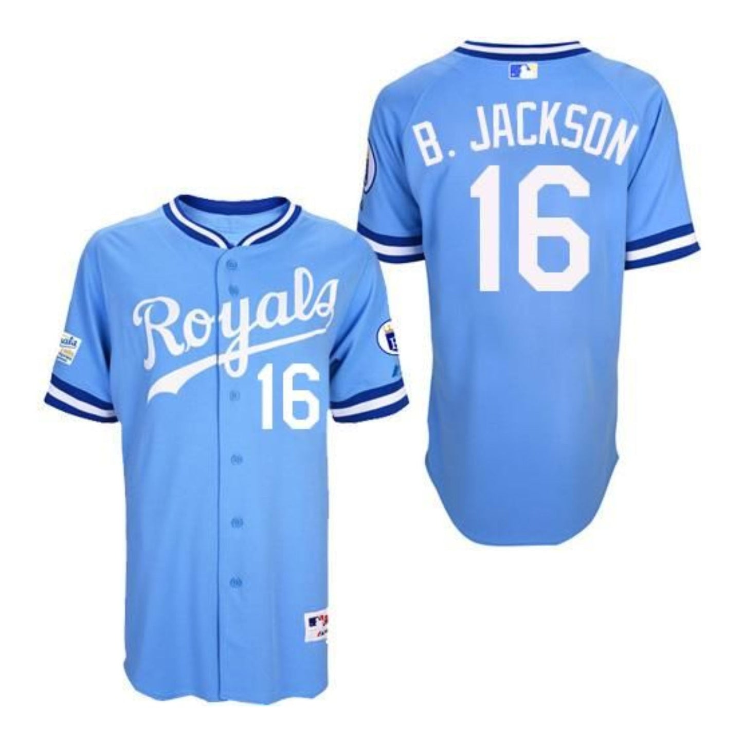 MLB Bo Jackson Kansas City Royals 16 Jersey