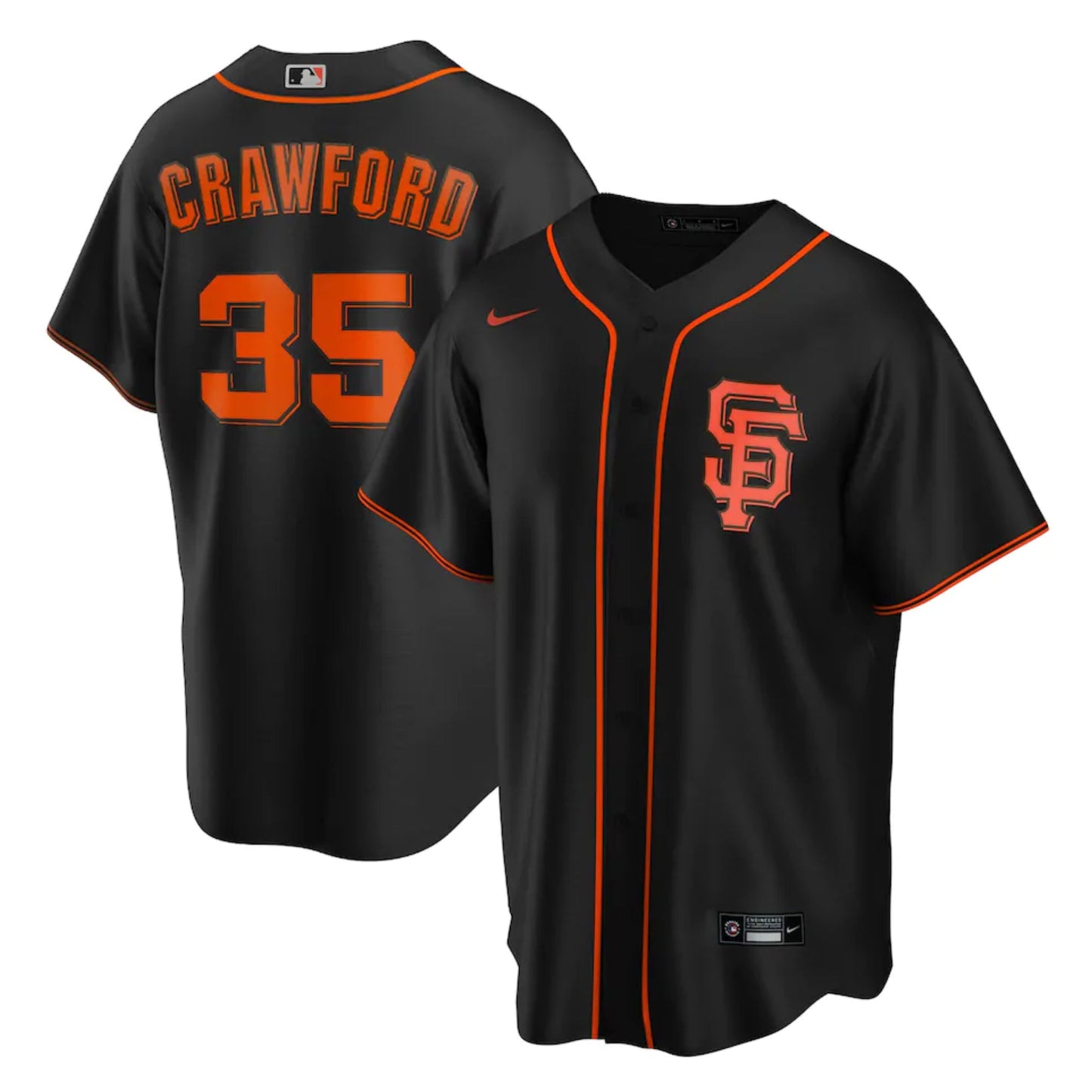 MLB Brandon Crawford San Francisco Giants 35 Jersey