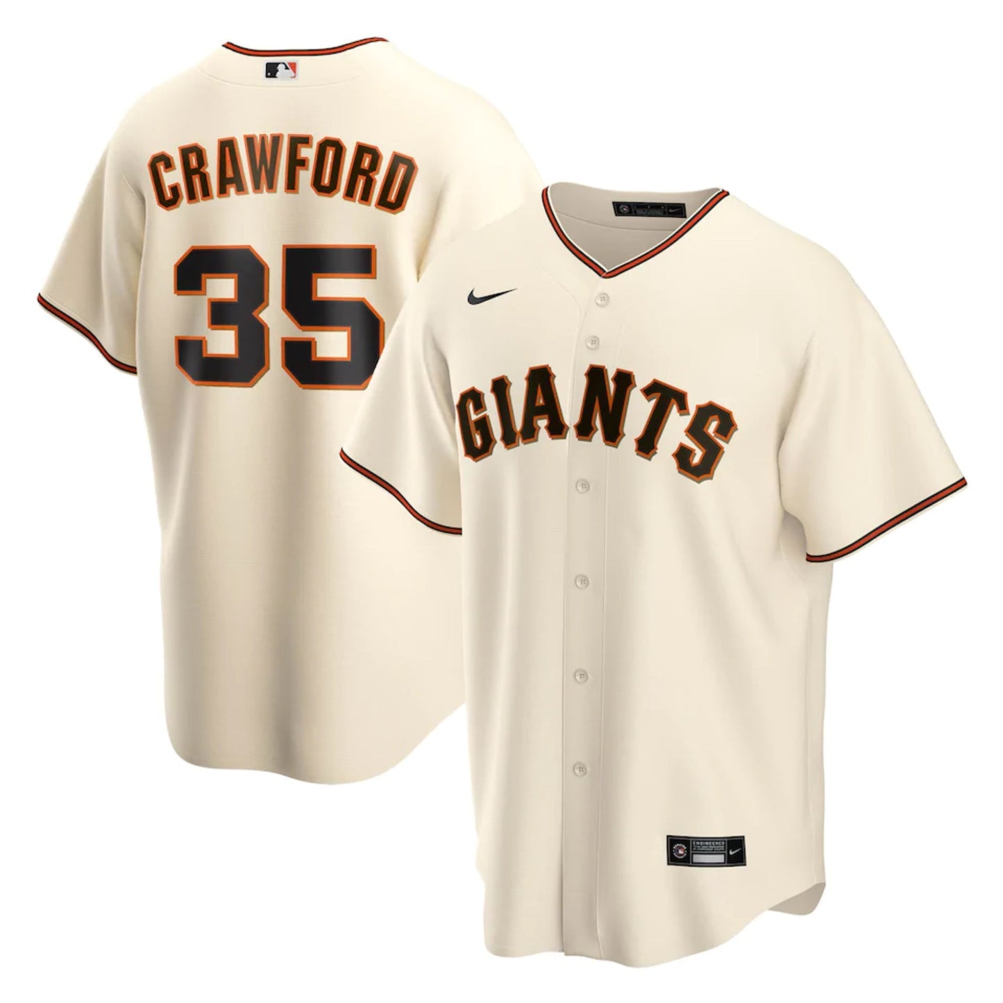 MLB Brandon Crawford San Francisco Giants 35 Jersey