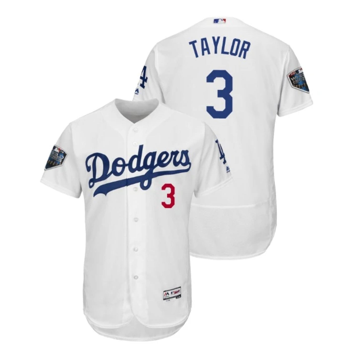 MLB Chris Taylor Los Angeles Dodgers 3 Jersey