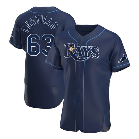 MLB Diego Castillo Tampa Bay Rays 63 Jersey