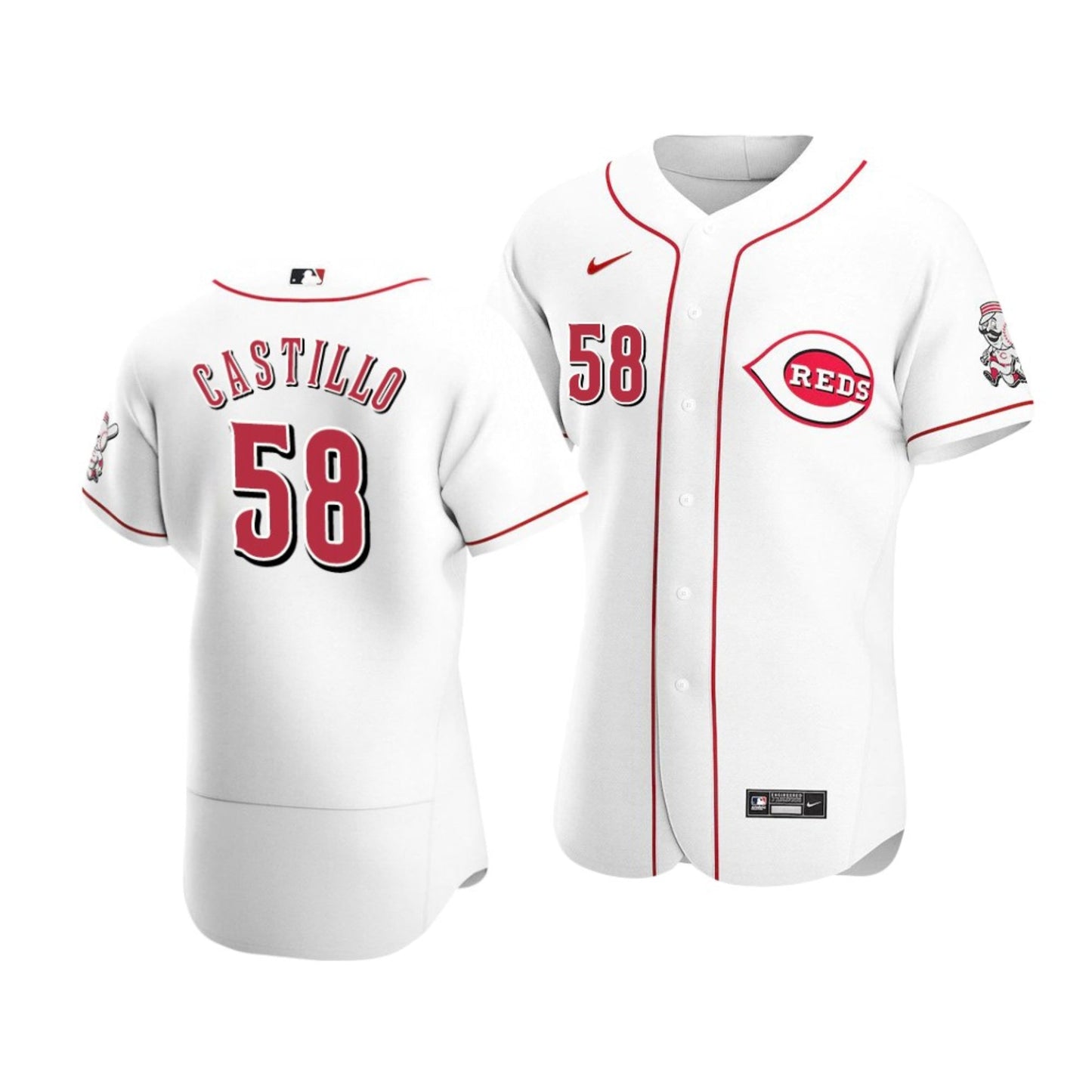 MLB Luis Castillo Cincinnati Reds 58 Jersey