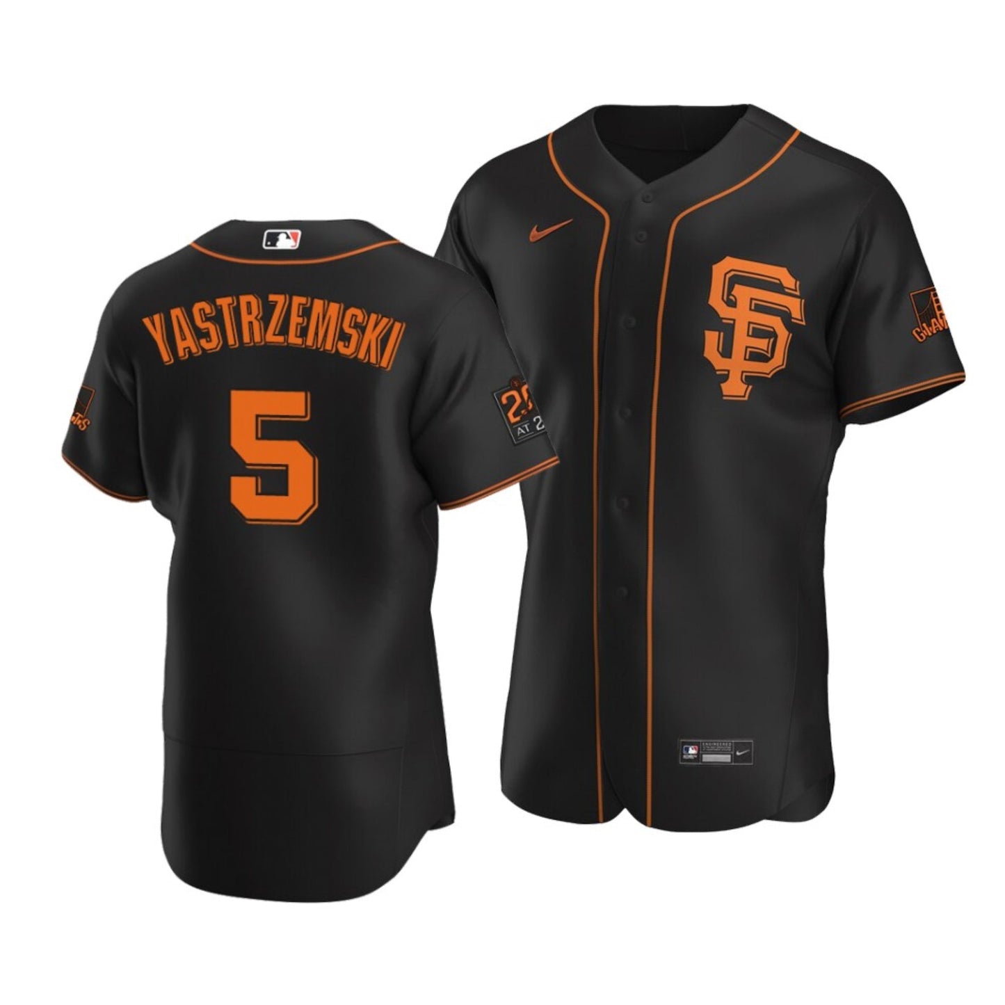 MLB Mike Yastrzemski San Francisco Giants 5 Jersey