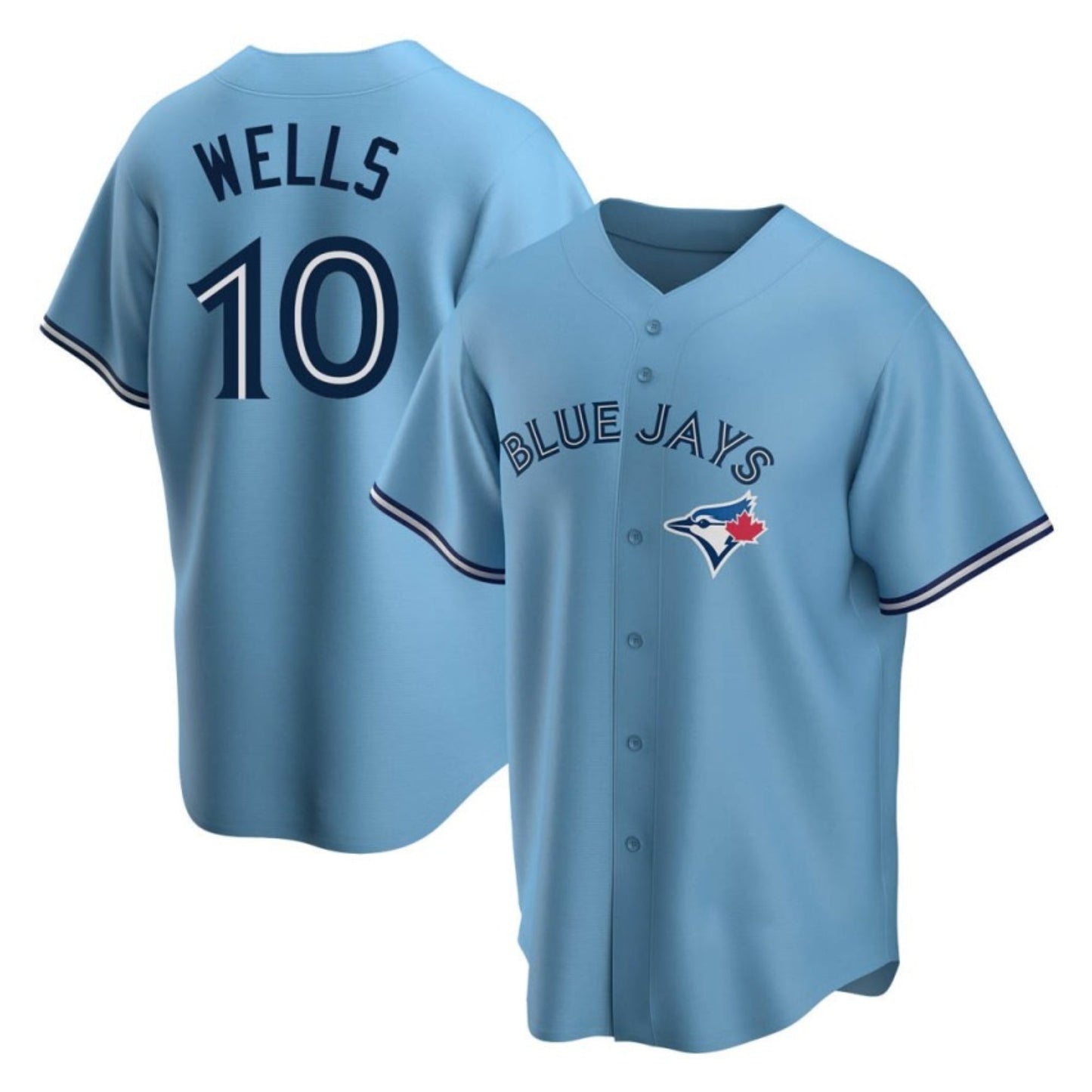 MLB Vernon Wells Toronto Blue Jays 10 Jersey