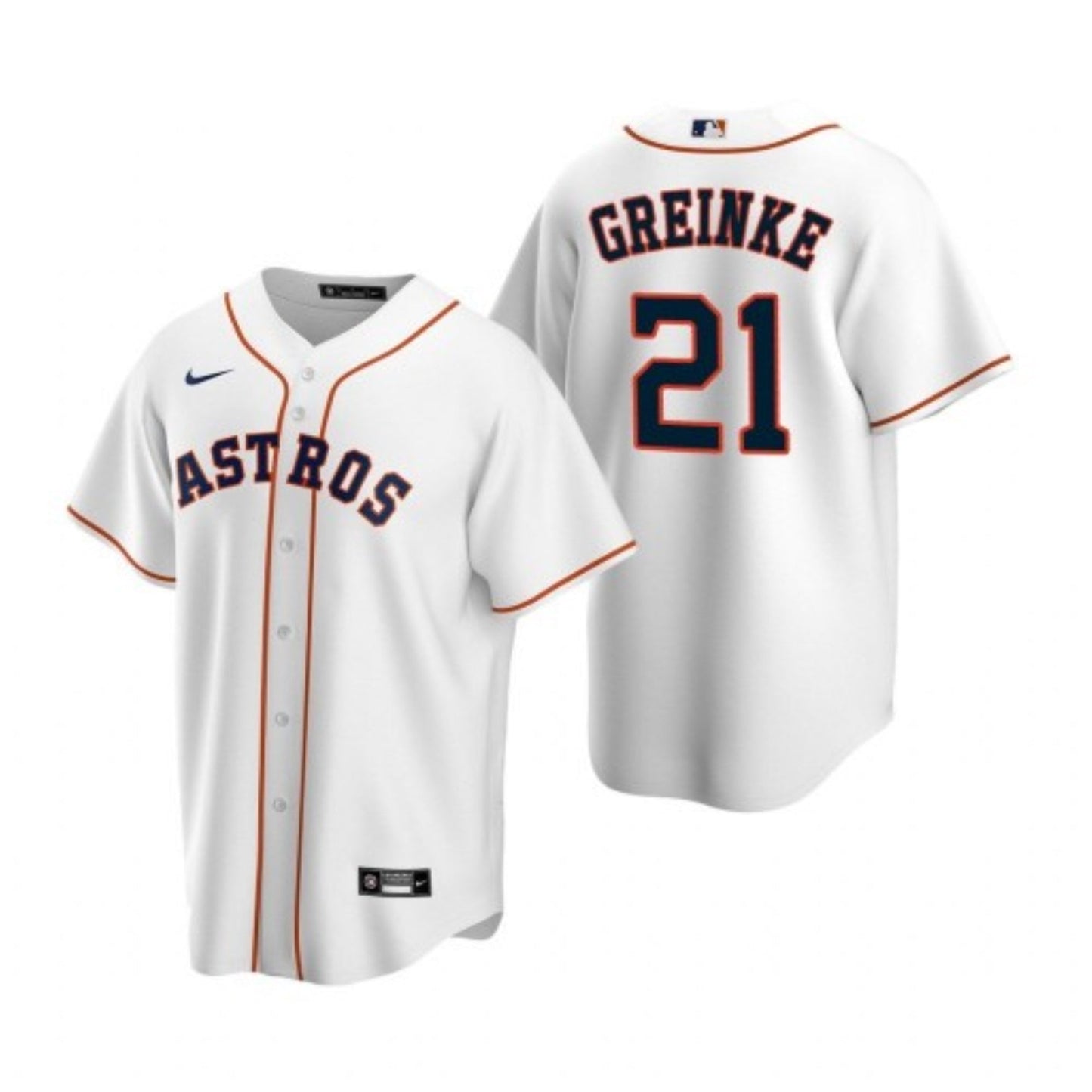 MLB Zack Greinke Houston Astros 21 Jersey