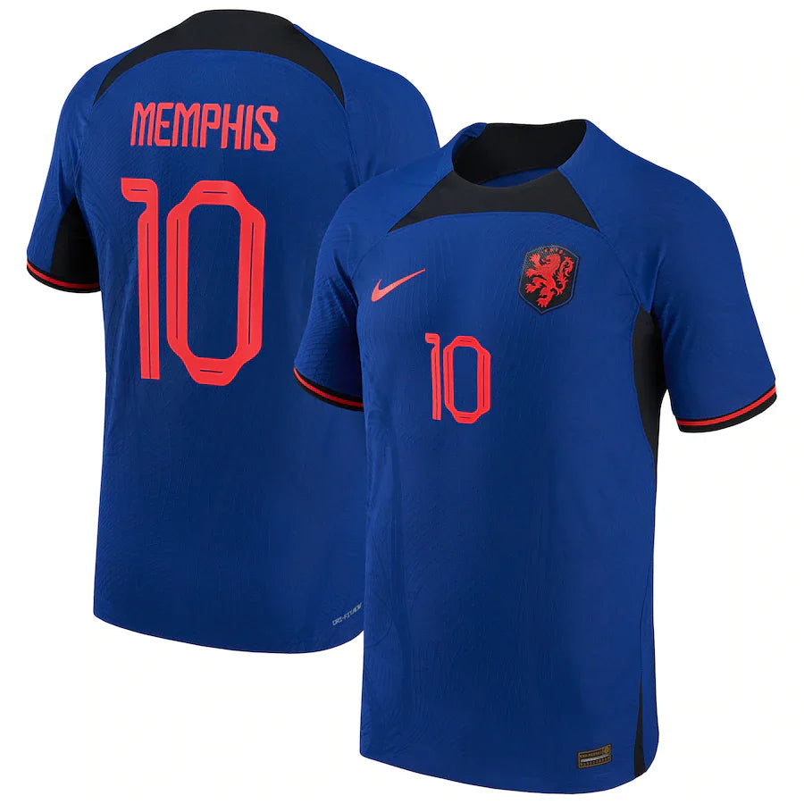 Memphis Depay Netherlands 10 FIFA World Cup Jersey