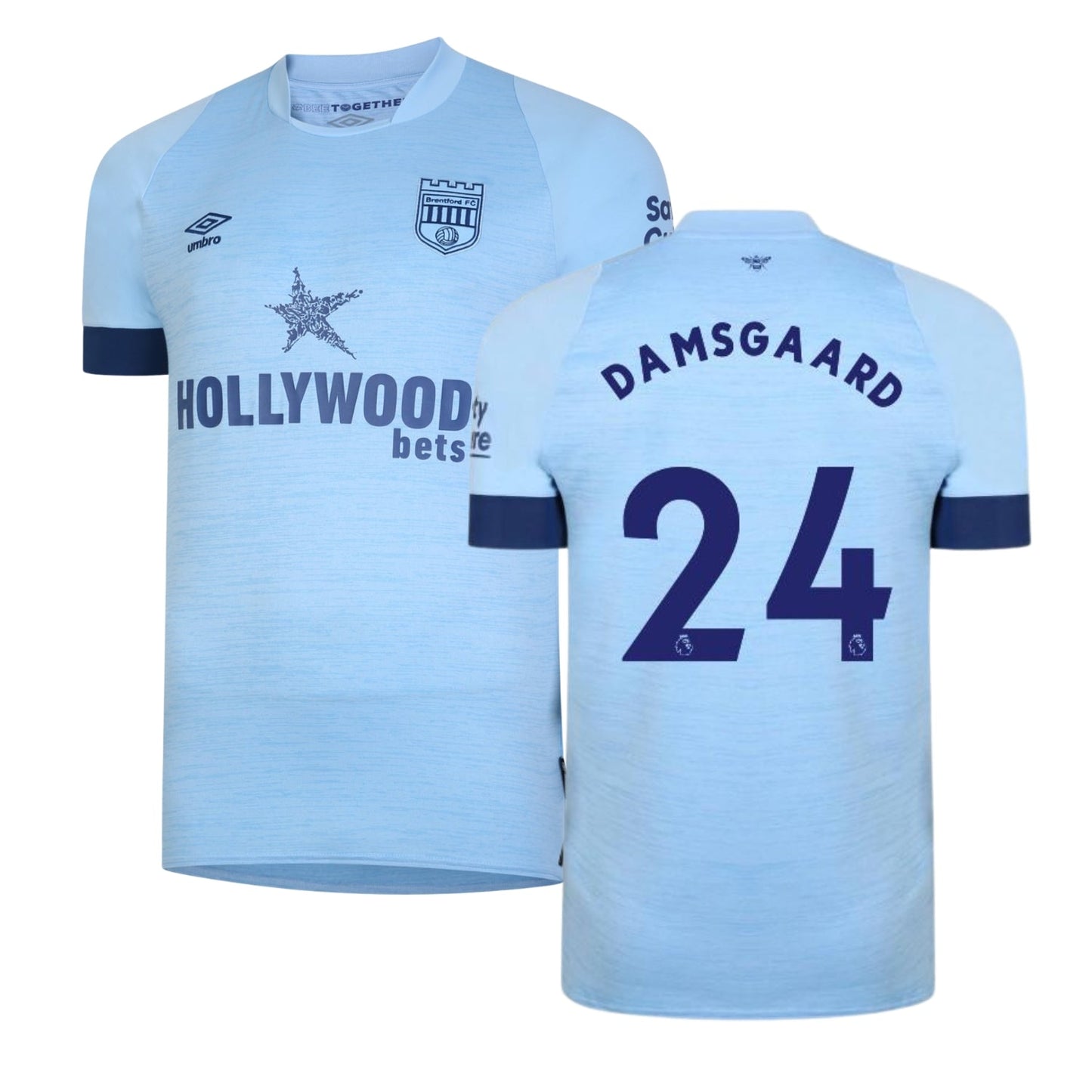 Mikkel Damgaard Brentford 24 Jersey