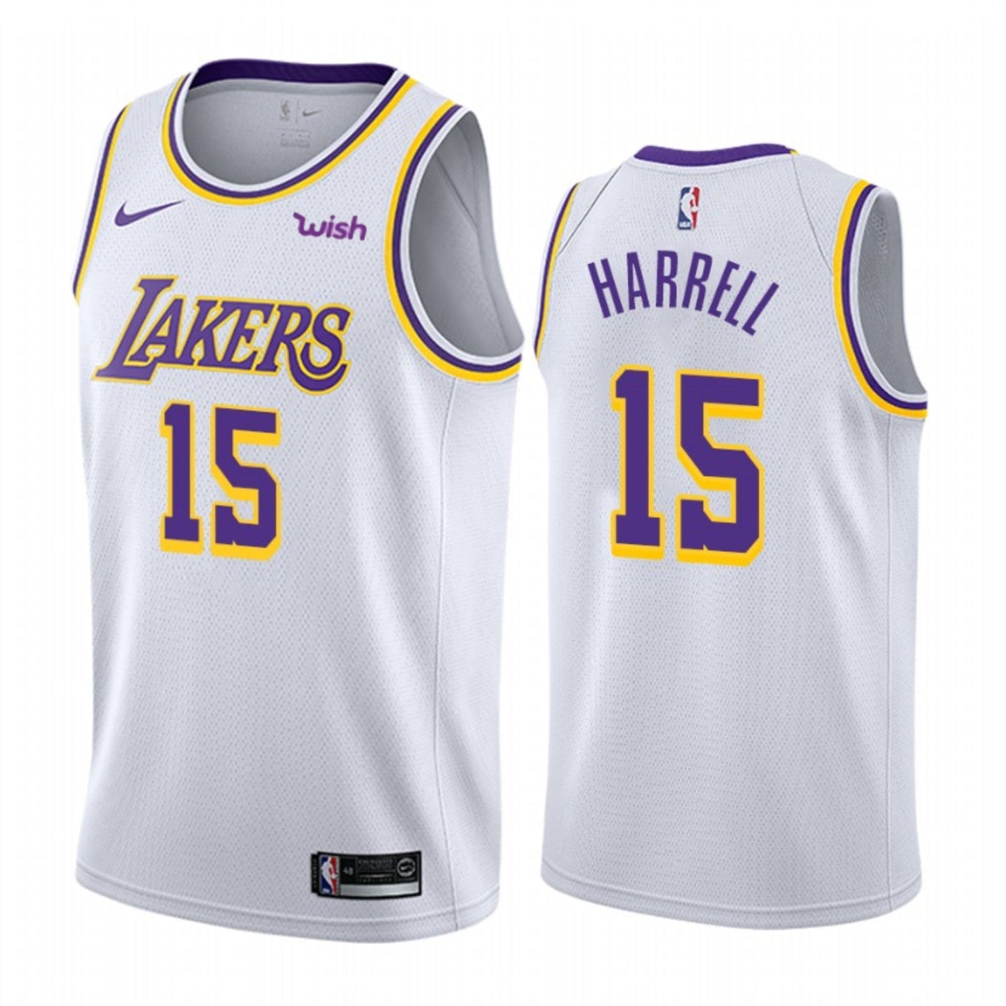 NBA Montrezl Harrell Los Angeles Lakers 15 Jersey