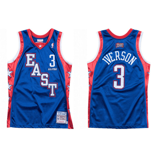 NBA Allen Iverson All Star East 3- 2004 Jersey