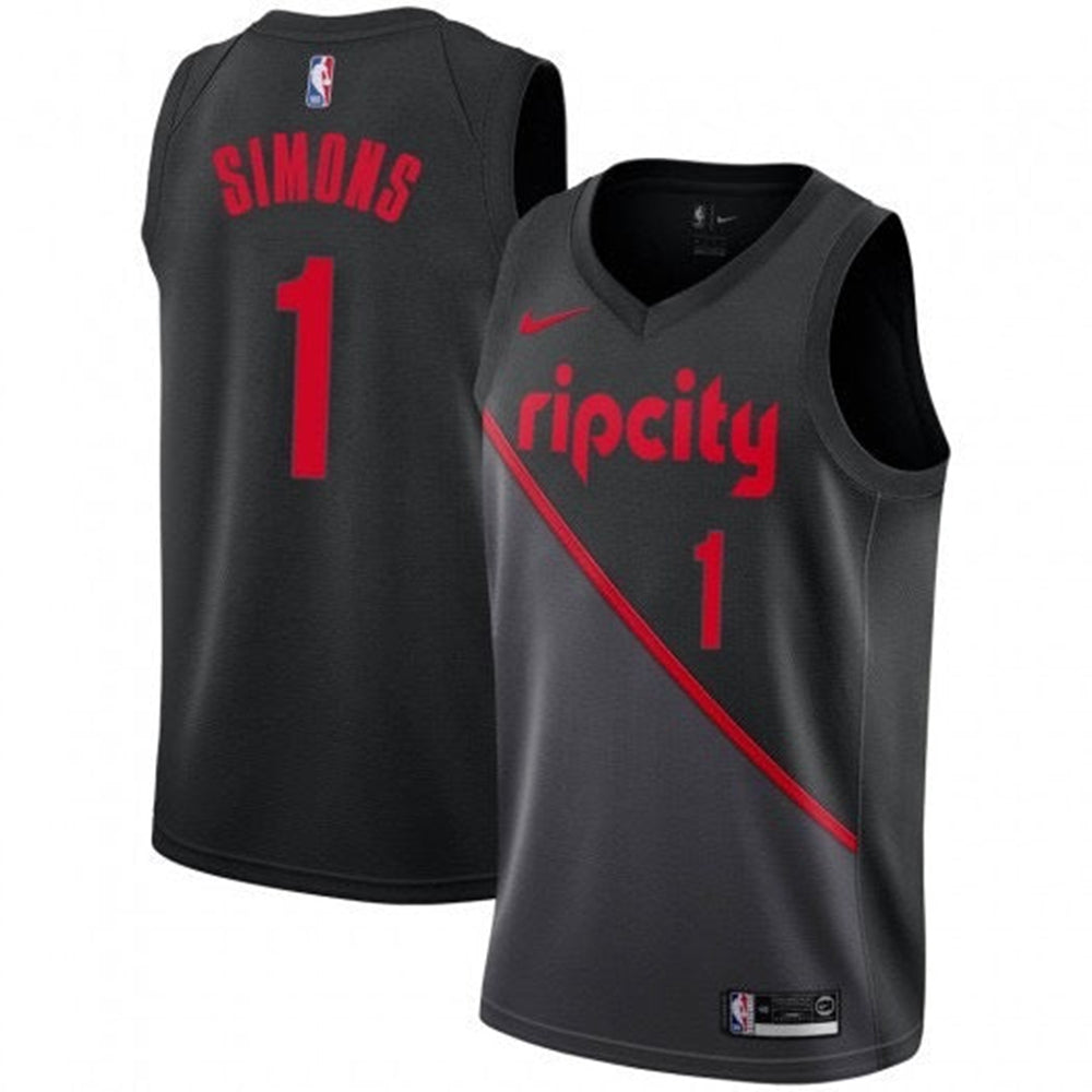 NBA Anfernee Simons Portland Blazers 1 Jersey