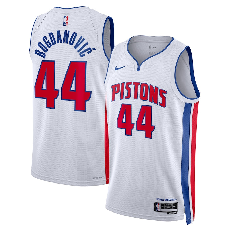 Bojan Bogdanovic Detriot Pistons 44 Jersey
