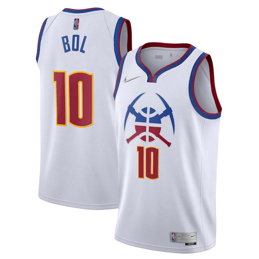 NBA Bol Denver Nuggets 10 Jersey