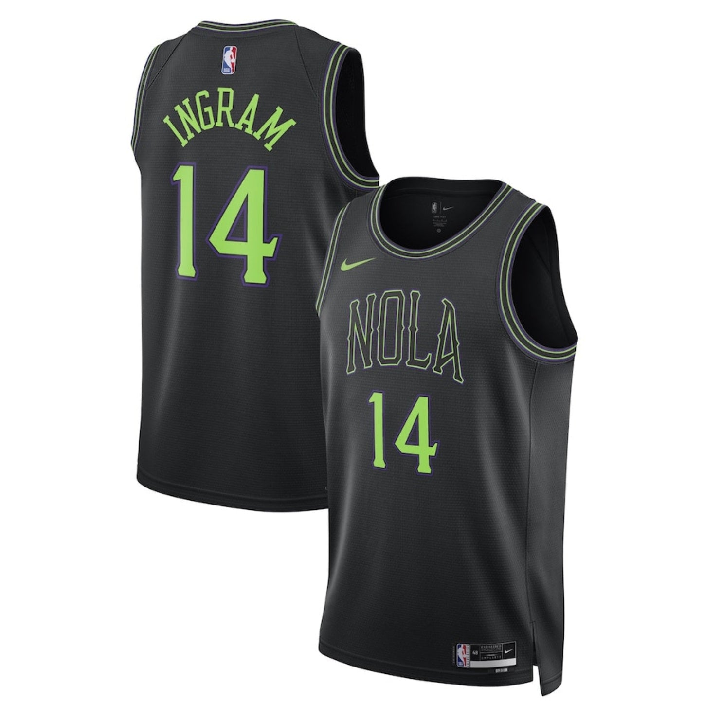 NBA Brandon Ingram New Orleans Pelicans 14 Jersey