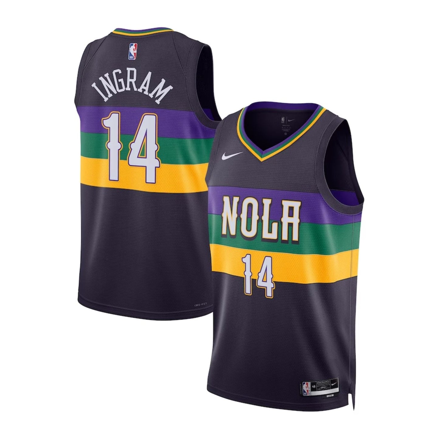 NBA Brandon Ingram New Orleans Pelicans 14 Jersey
