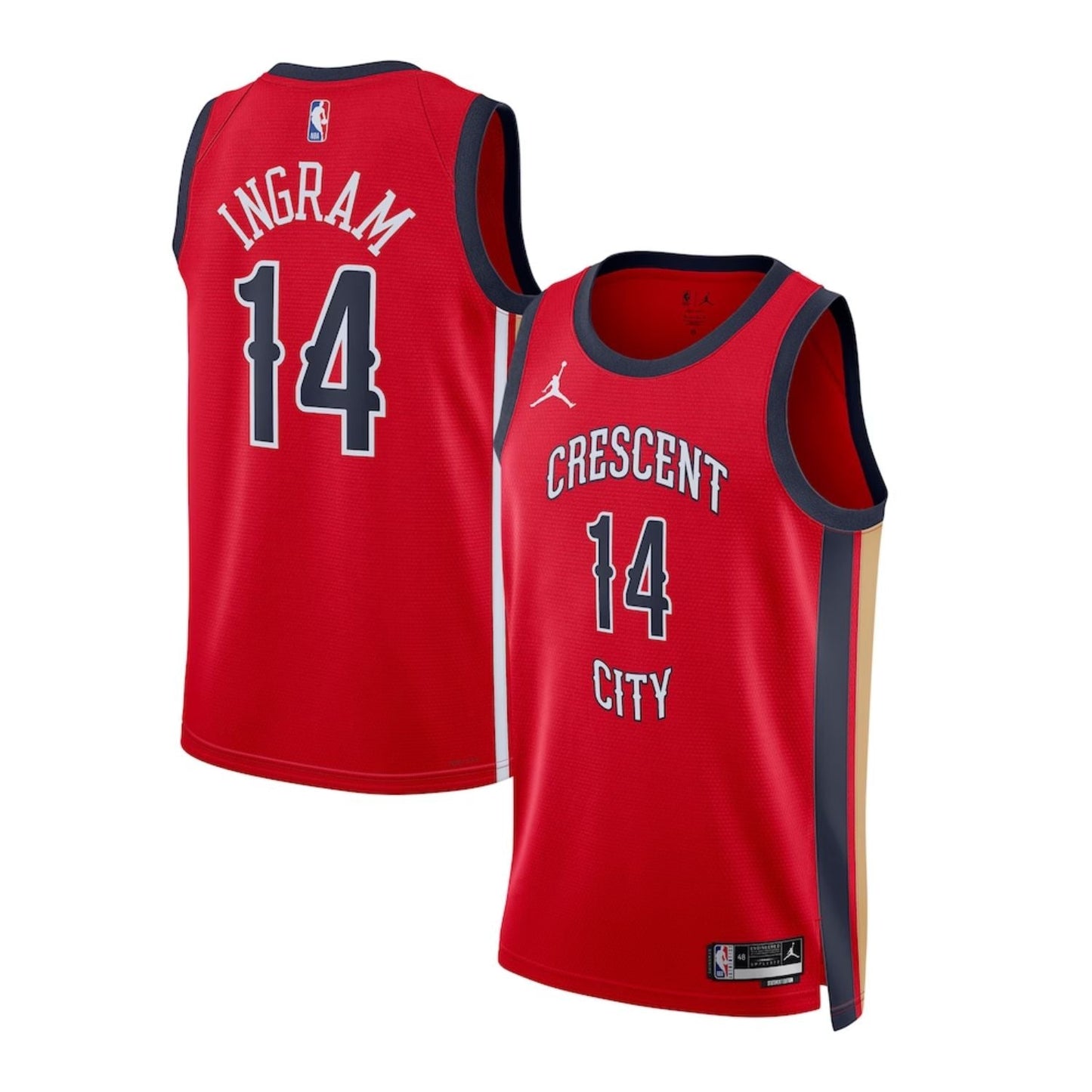 NBA Brandon Ingram New Orleans Pelicans 14 Jersey