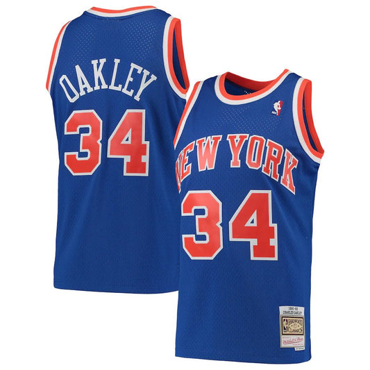 NBA Charles Oakley New York Knicks 34 Jersey
