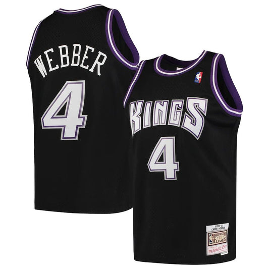 NBA Chris Webber Sacramento Kings 4 Jersey