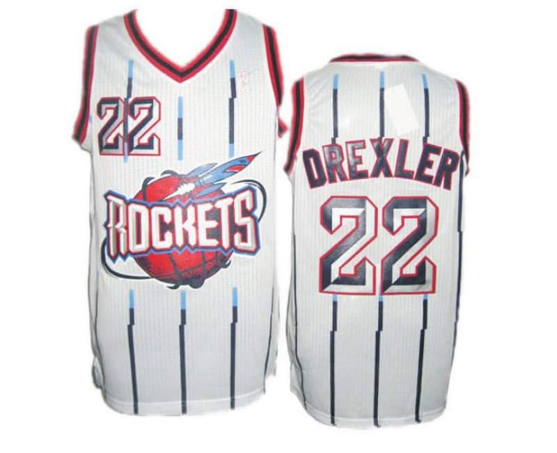 NBA Clyde Dexler Houston Rockets 22 Jersey