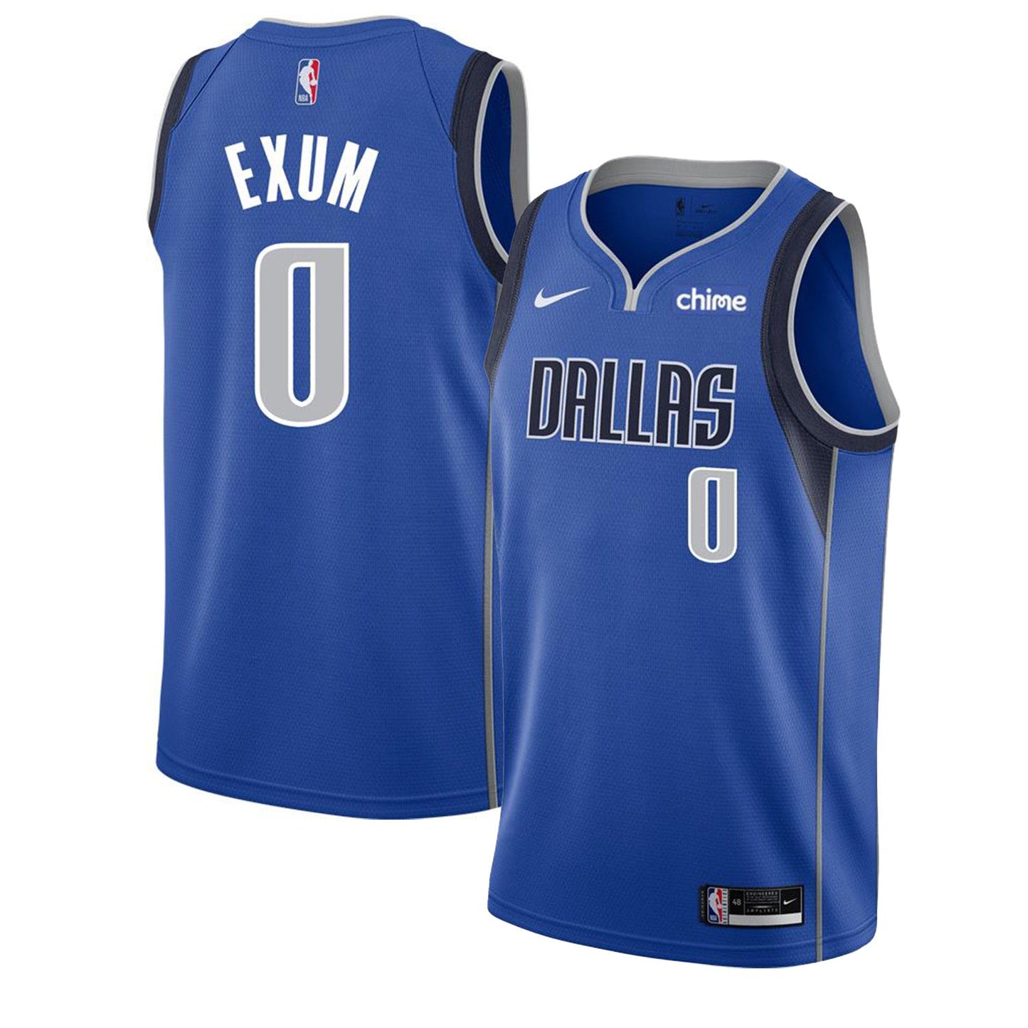 NBA Dante Exum Dallas Mavericks 0 Jersey