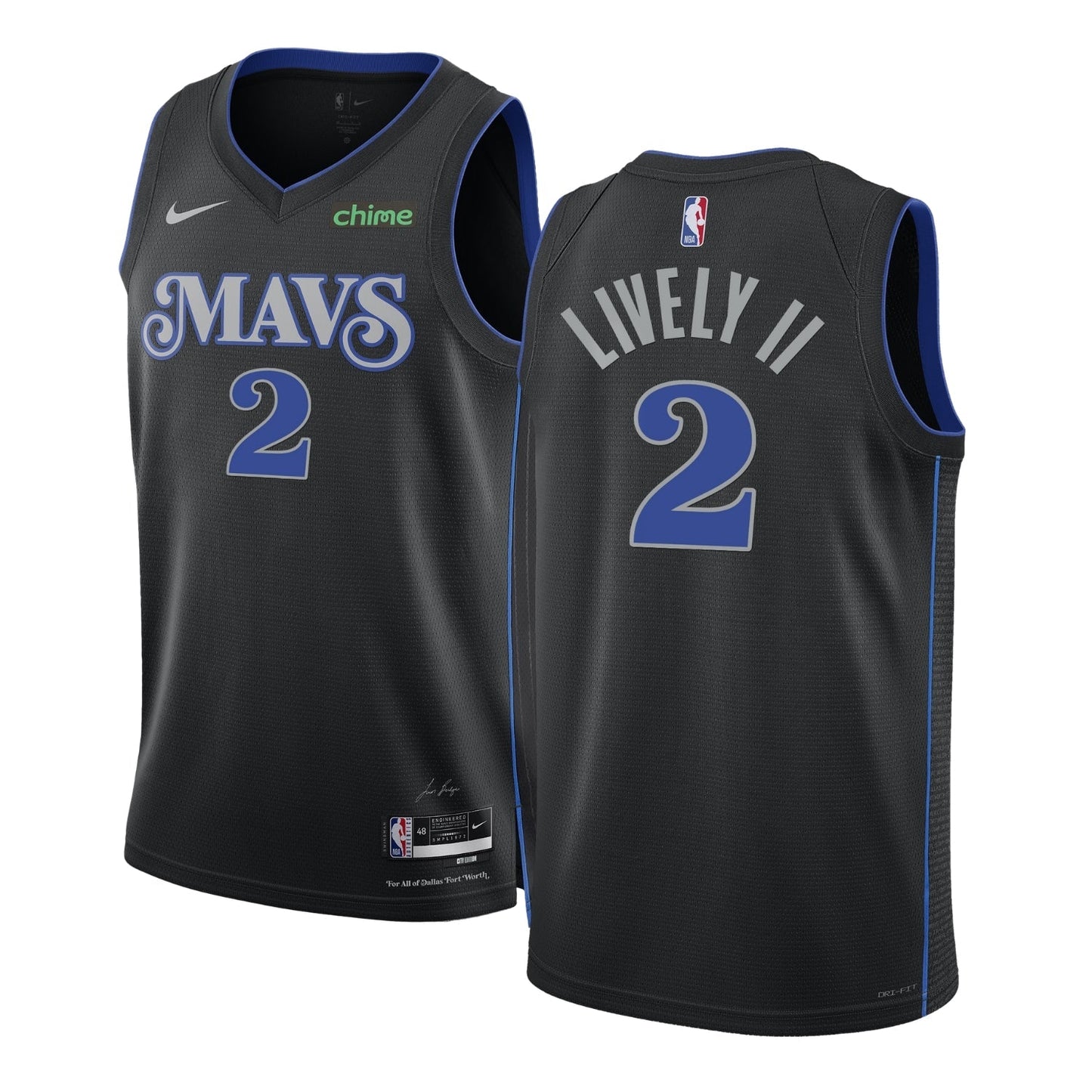 Dereck Lively II Dallas Mavericks 2 Jersey