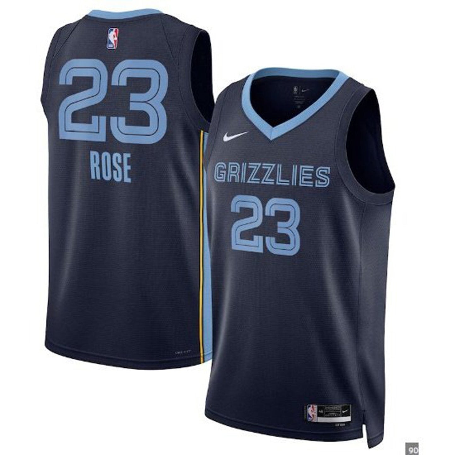 NBA Derrick Rose Memphis Grizzlies 23 Jersey
