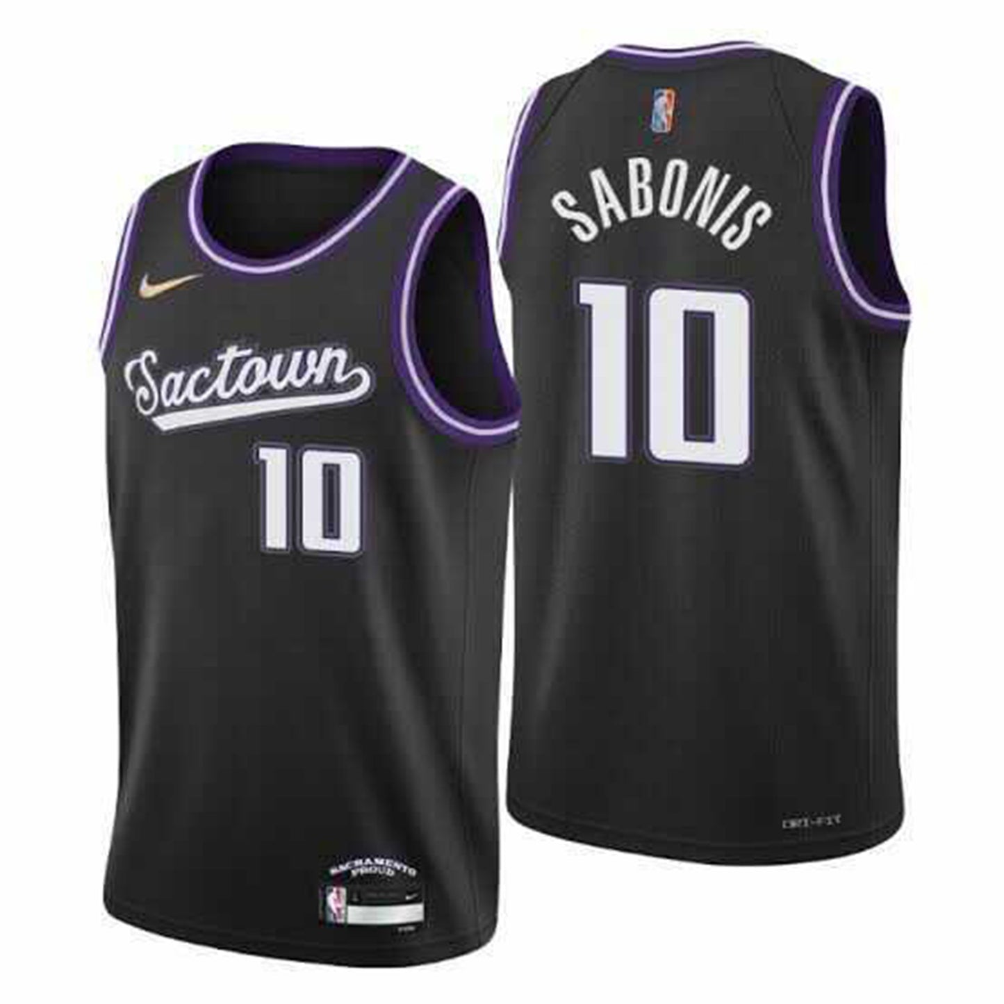 NBA Domantas Sabonis Sacramento Kings 10 Jersey