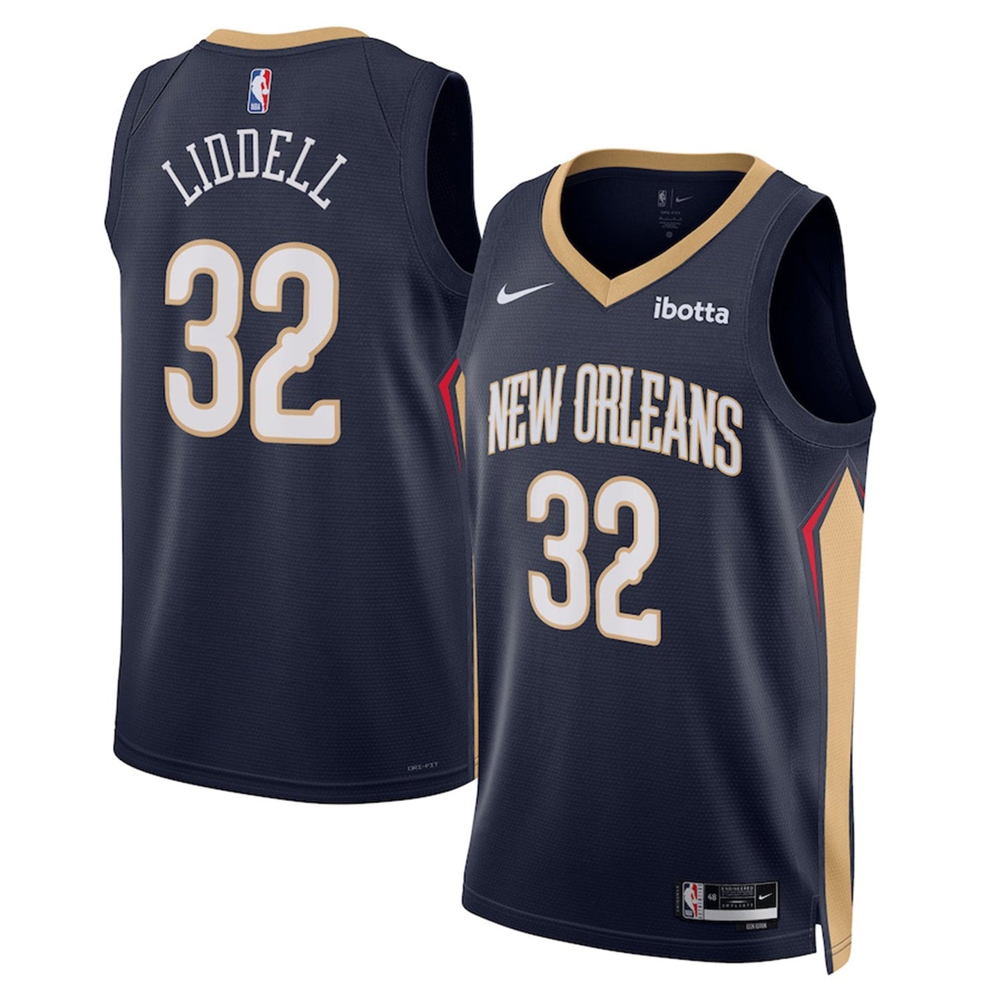 NBA EJ Liddell New Orleans Pelicans 32 Jersey