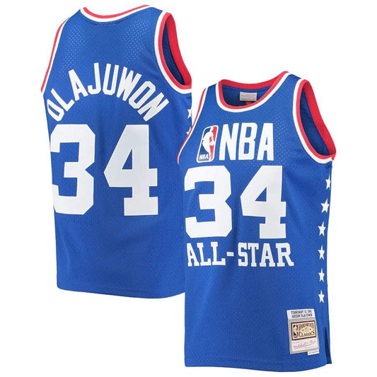 NBA Hakeem Olajuwon All-Star West 34-1985 Jersey