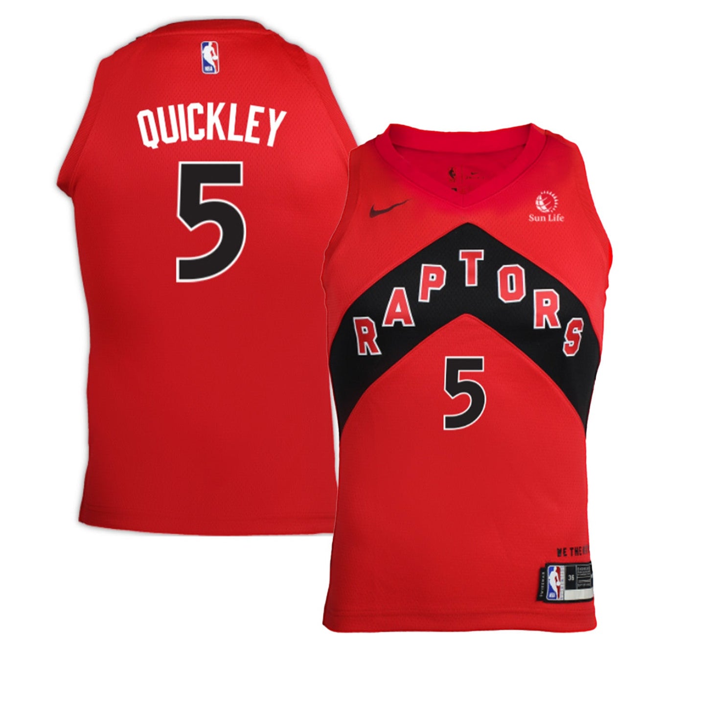 NBA Immanuel Quickley Toronto Raptors 5 Jersey