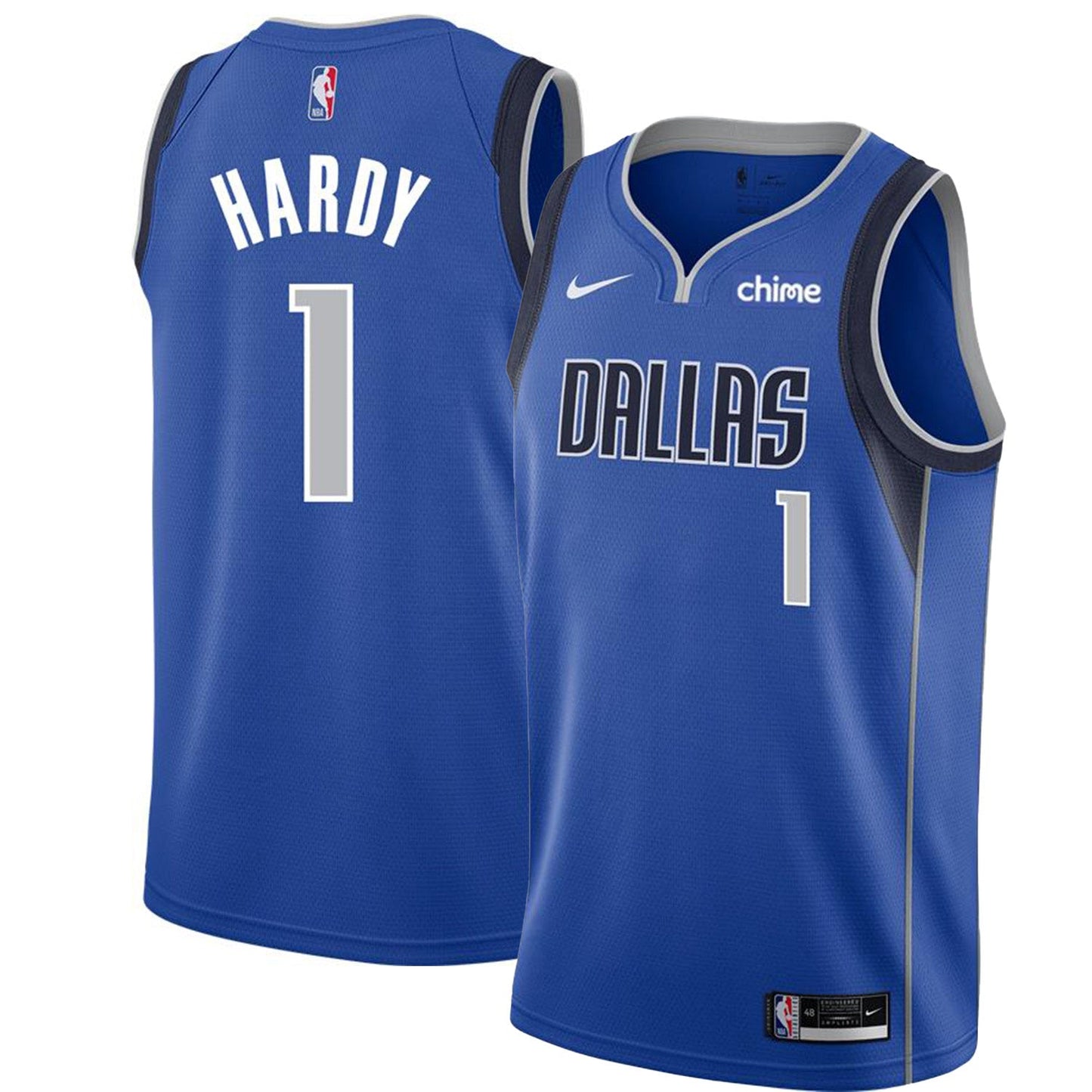 NBA Jaden Hardy Dallas Mavericks 1 Jersey