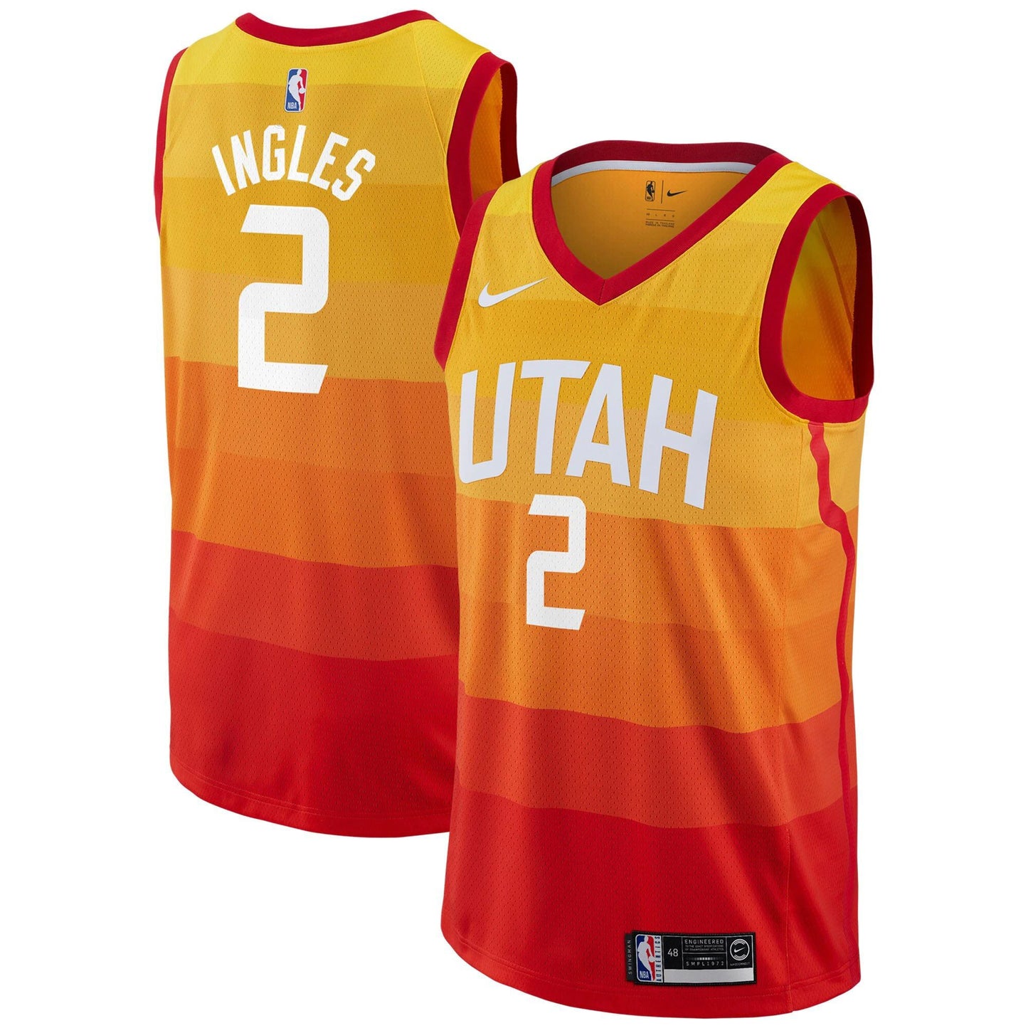 NBA Joe Ingles Utah Jazz 2 Jersey