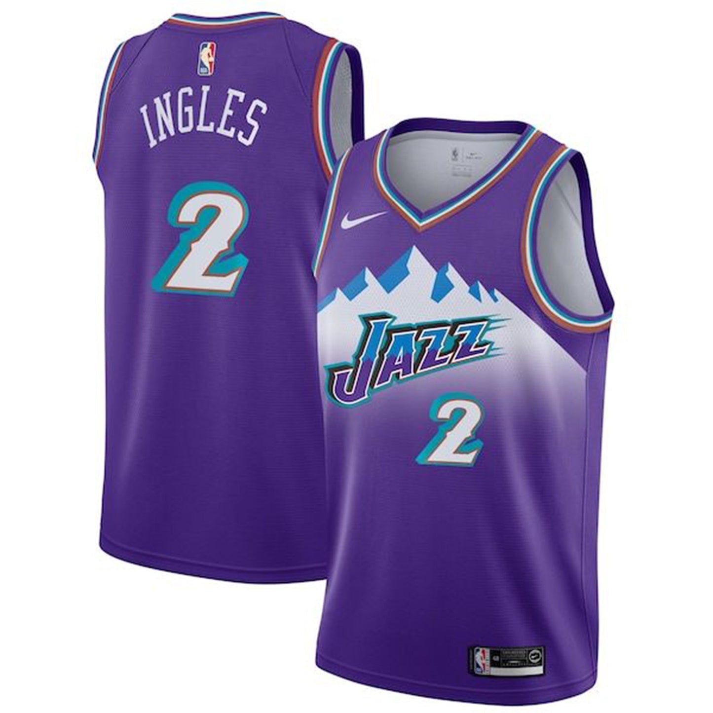 NBA Joe Ingles Utah Jazz 2 Jersey