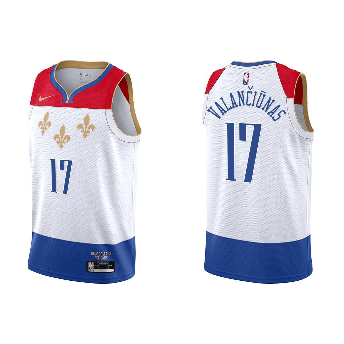 NBA Jonas Valanciunas New Orleans Pelicans 17 Jersey