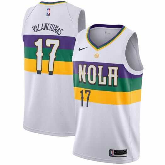 NBA Jonas Valanciunas New Orleans Pelicans 17 Jersey