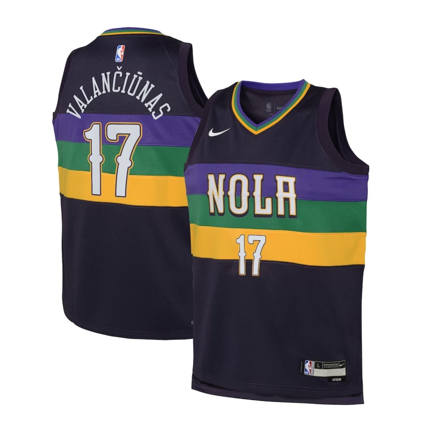 NBA Jonas Valanciunas New Orleans Pelicans 17 Jersey