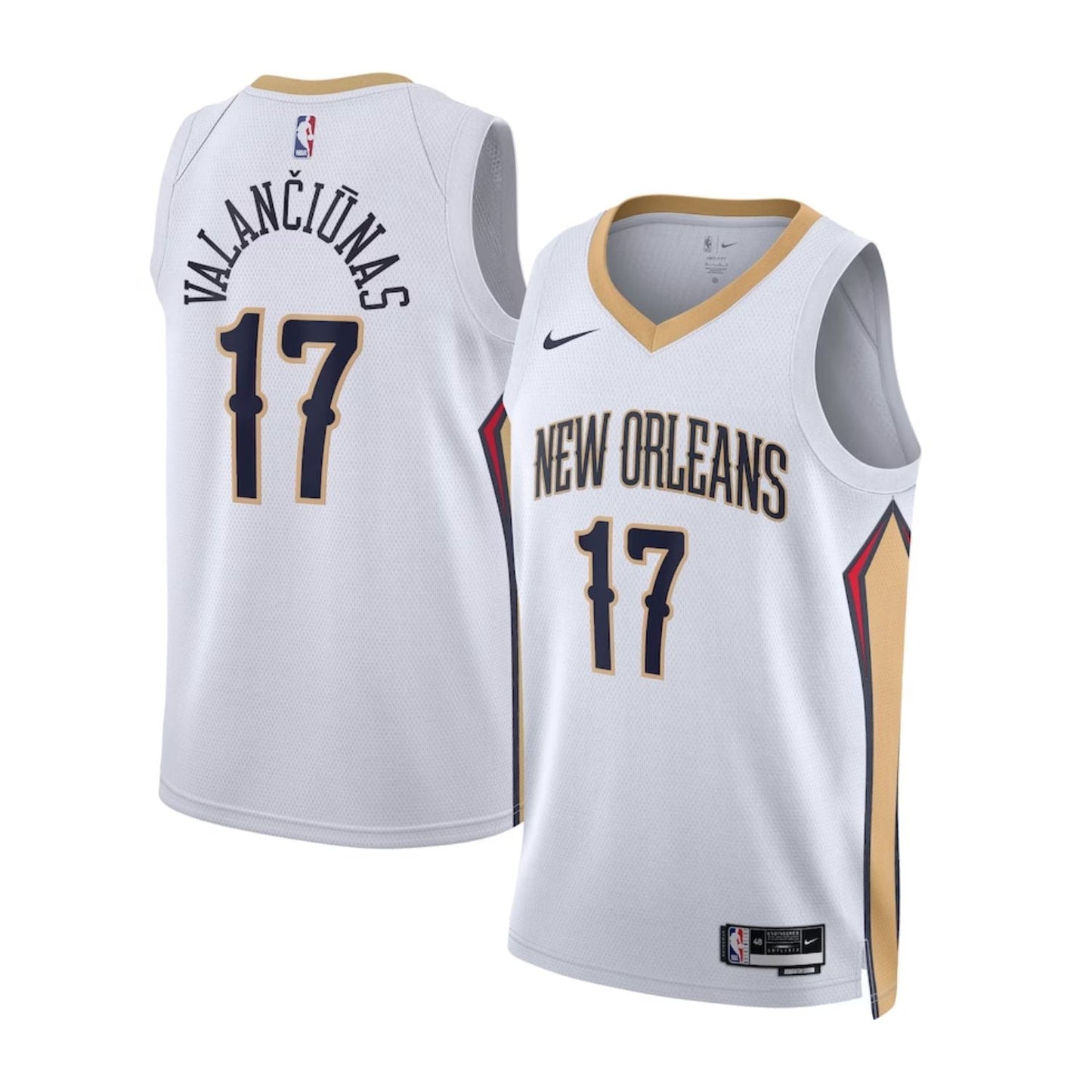 NBA Jonas Valanciunas New Orleans Pelicans 17 Jersey