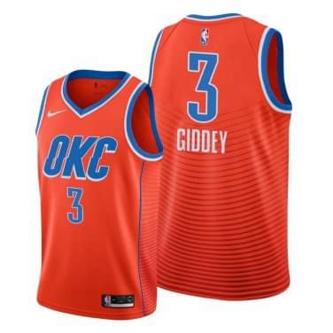 NBA Josh Giddey Oklahoma Thunder 3 Jersey