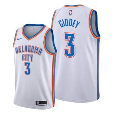 NBA Josh Giddey Oklahoma Thunder 3 Jersey