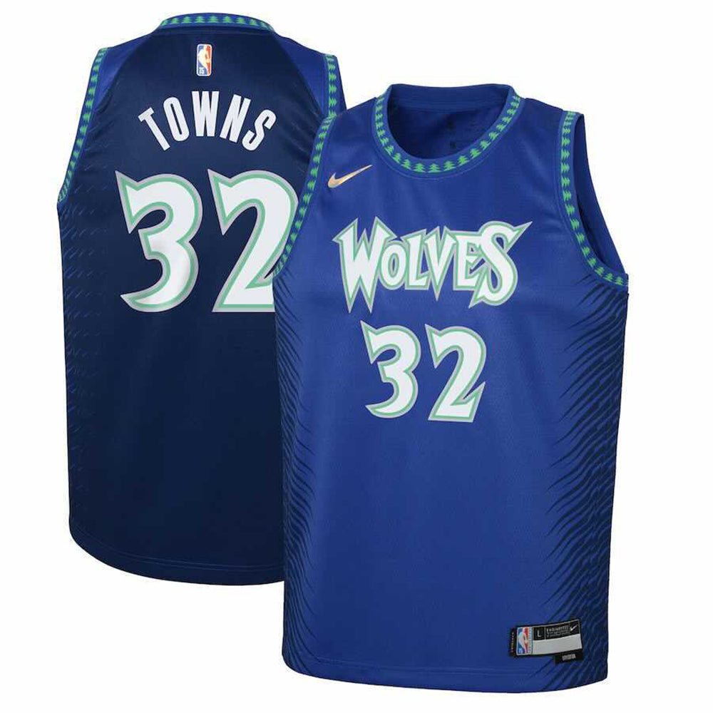 NBA Karl-Anthony Towns Minnesota Timberwolves 32 Jersey